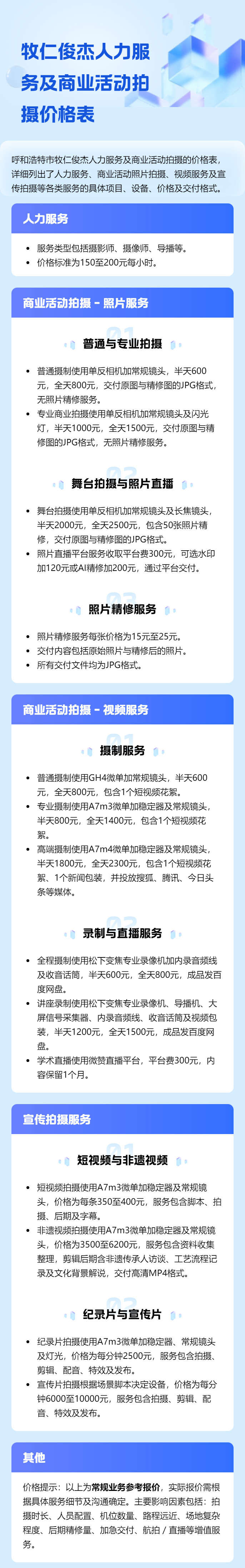 牧仁俊杰人力服务及商业活动拍摄价格表.png